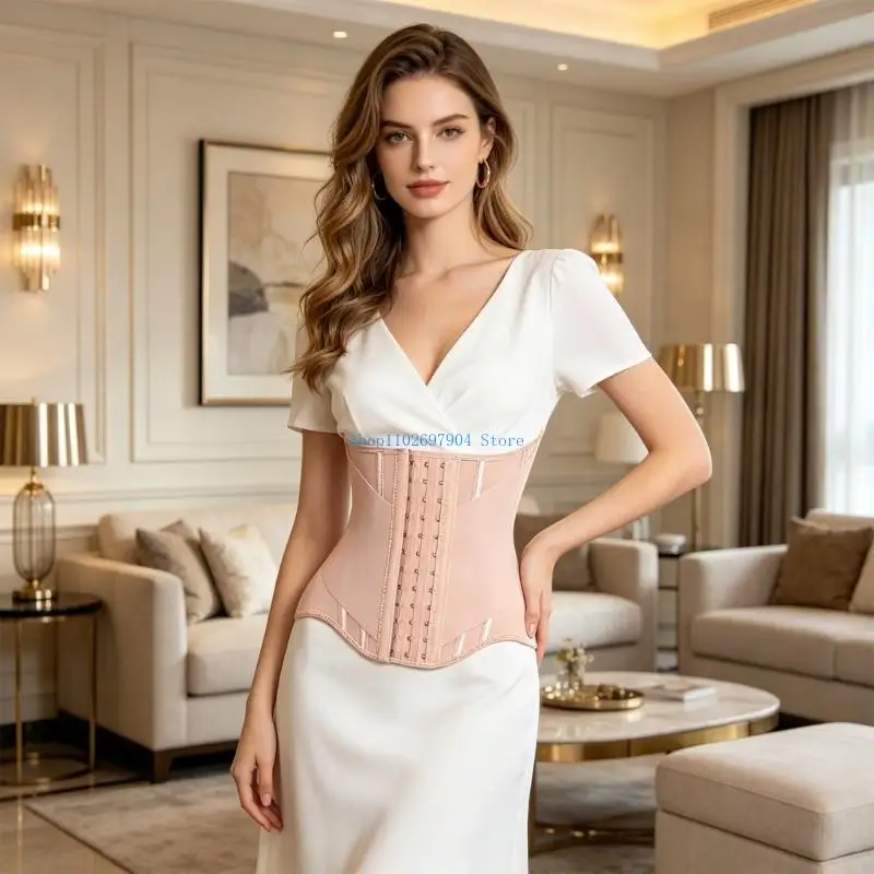 N7YF Waist Shaper Belt With High Compression Design Adjustable Waist Trainer