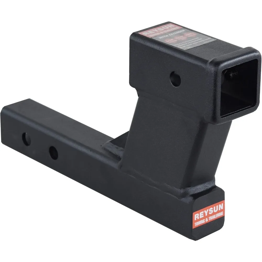 6.25 Inch Trailer Hitch Riser with 2 Inch Receiver, Adjustable Length, 7500 lbs Capacity