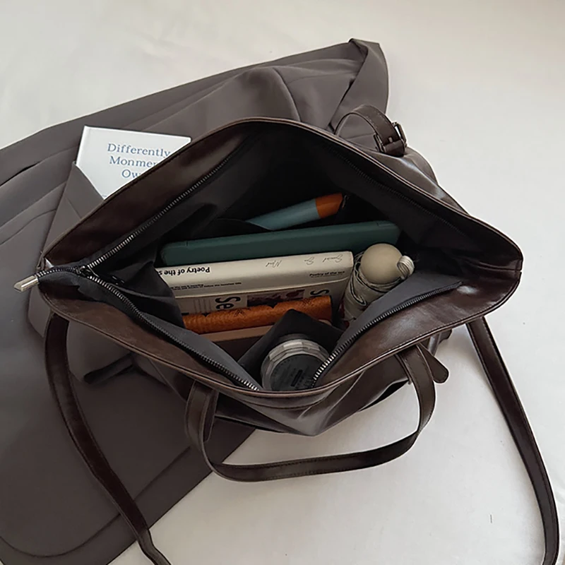 ميلارد حقيبة نسائية 2026 تريند خمر فاخر مصمم لينة بولي Leather حقيبة يد جلدية Bolsas Femininas شيك سعة كبيرة تخفيف الأفاق