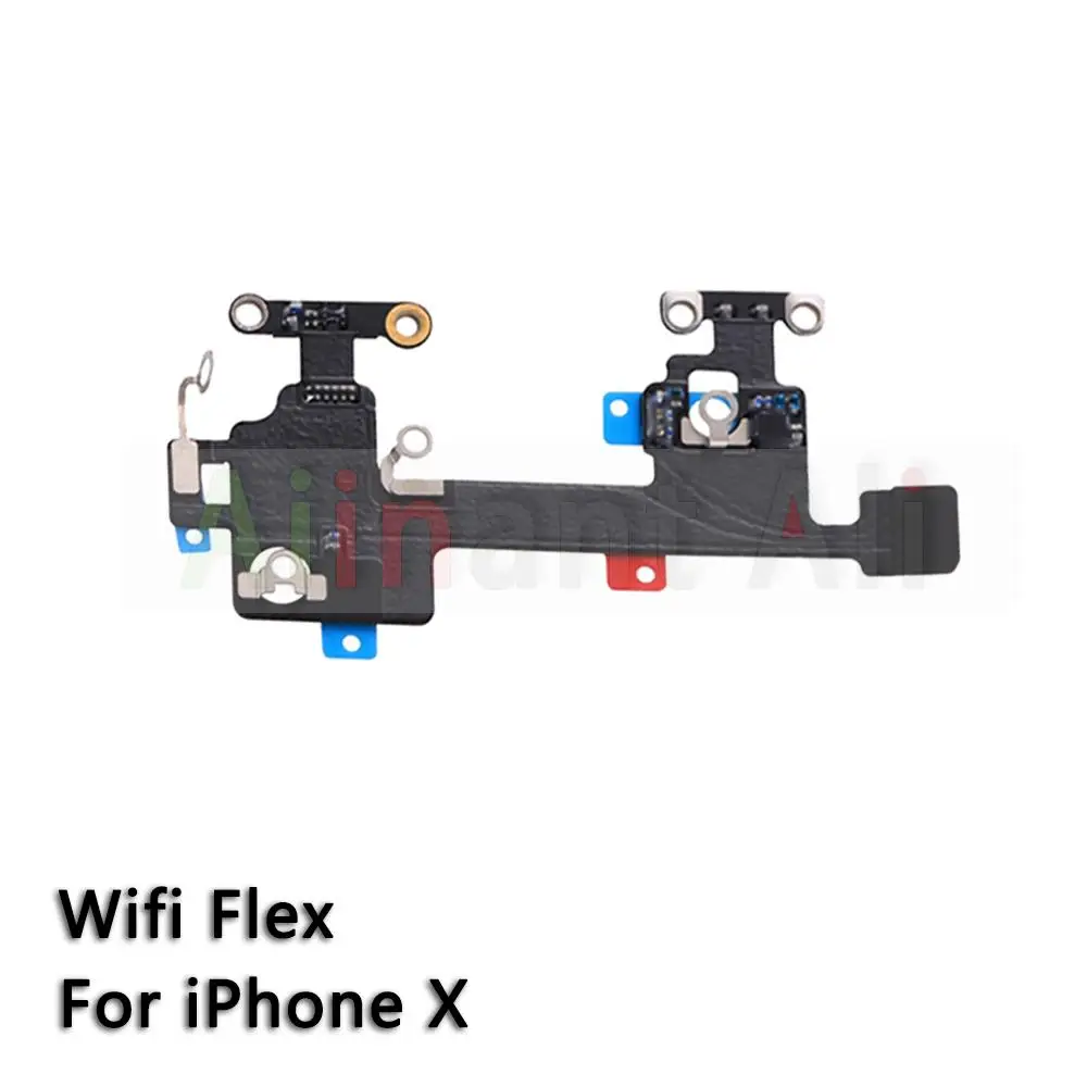 AiinAnt per iPhone X Xs Max XR Wifi Bluetooth NFC wi-fi Antenna di segnale GPS Flex Cable Cover riparazione del telefono parti di riparazione