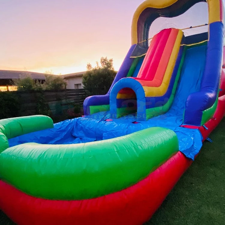 Inflatable PVC Bouncer Fun Air Amusement Jumping Toboggan Bouncy Castle Slides Pool Bounce House Water School Indoor/Outdoorprom