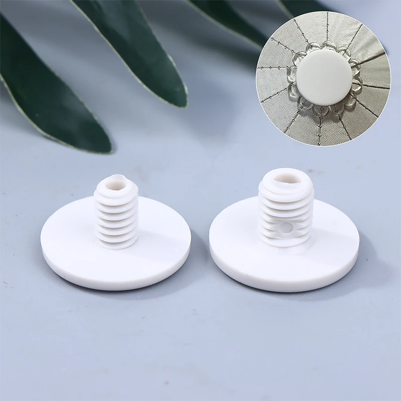 جزء إصلاح طرف المظلة البلاستيكية - قطعة واحدة من أغطية المظلة القابلة للطي، يناسب قطر 6 مم 8 مم