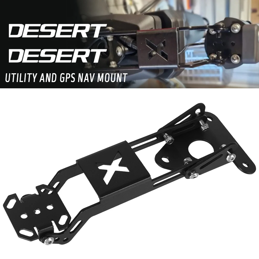 

2025 Desert X CNC Motorcycle GPS Mobile Phone Holder 2022 2023 2024 Navigation Bracket Support For Ducati DESERT X GPS NAV MOUNT