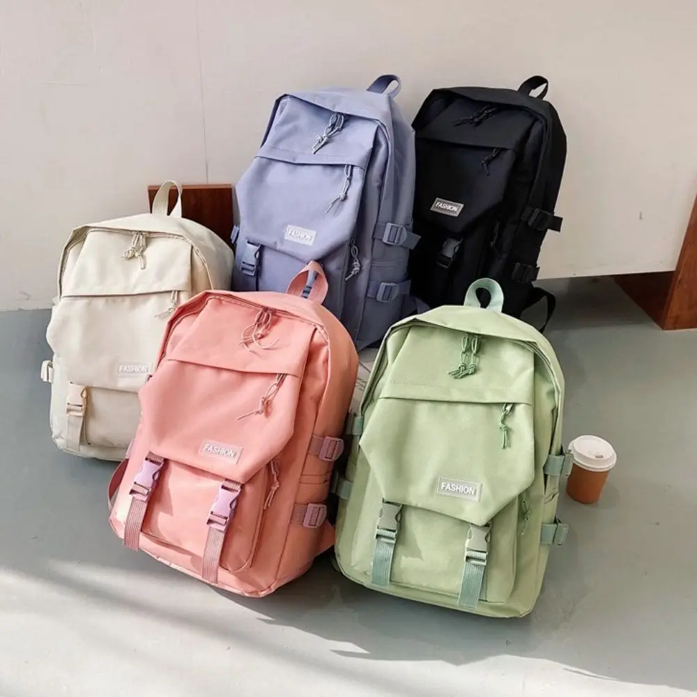 

Fashion Large Capacity Korean Style Ins Birthday Gift School Bag Student Backpack Canvas Bag