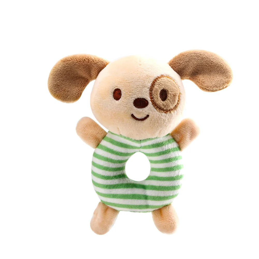 Bébé nouveau-né hochet jouets Kawaii animaux doux en peluche jouet infantile main anneau lit jouets bébé 0-24 mois enfant en bas âge début jouet éducatif