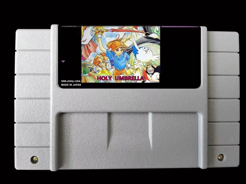 

16-битные игры ** Святой зонтик — Dondera no Mubou!! (Версия для США!! Английский язык!! )