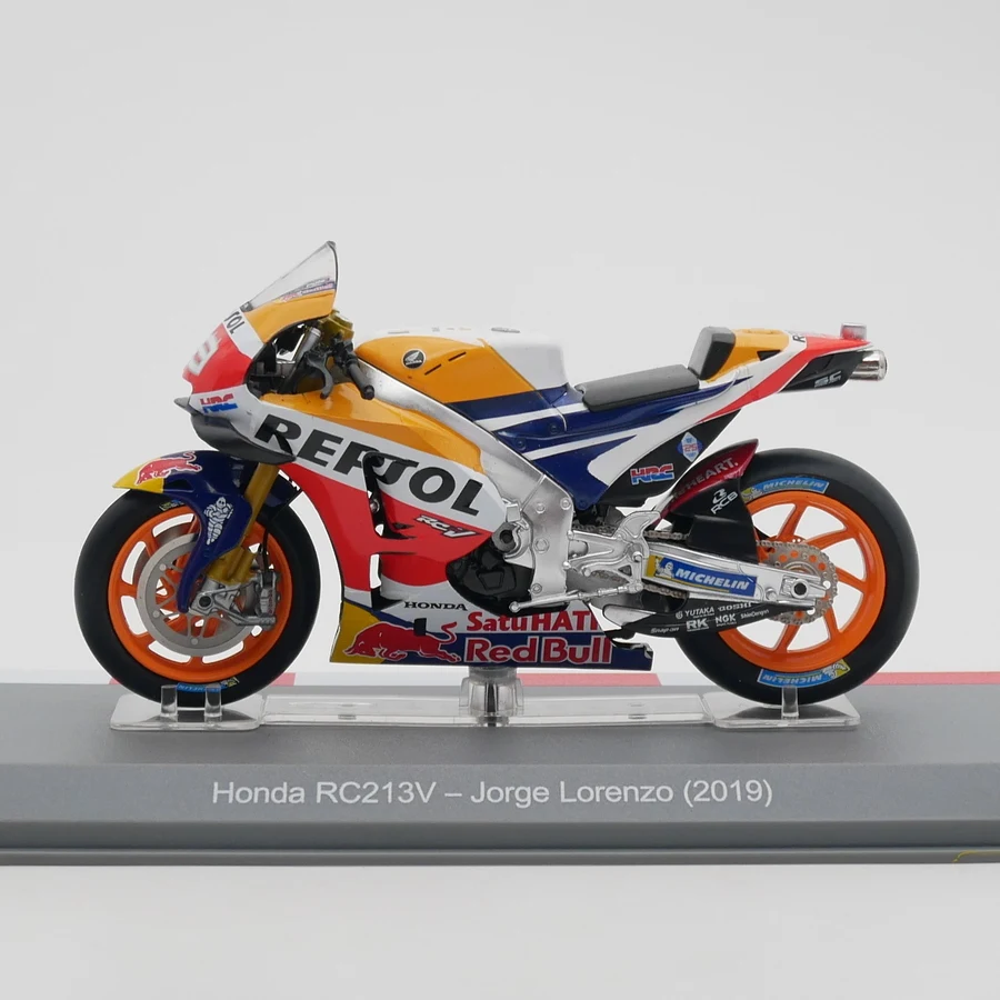 IXO 1:18 Scale Diecast Alloy GP 2019 RC213V Motorcycle Toys Cars Model Classics Adult Collection Souvenir Static Display