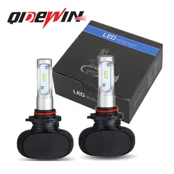 S1 Led Headlight H4 H1 H3 H7 H11 9004 9005 9006 9007 881 6000K 8000LM Car Light Fog Lamp H13 Canbus Turbo Led Bulb White