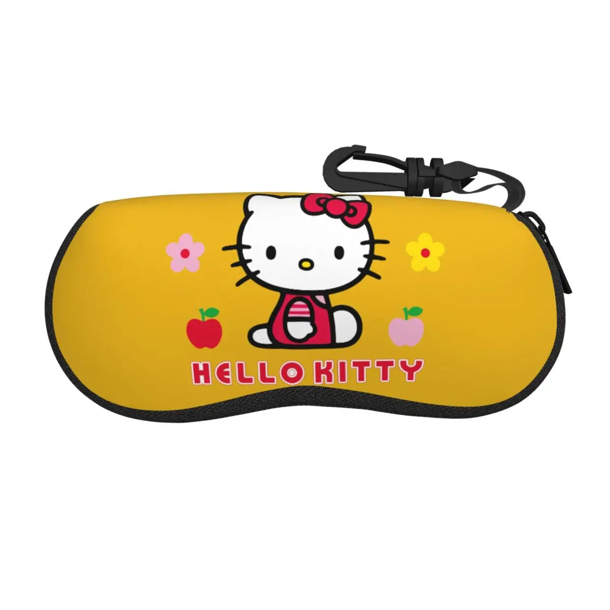 

Sanrio Cartoon Hello Kitty Cat Shell Eyeglasses Protector Cases Cute Sunglass Case Glasses Bag