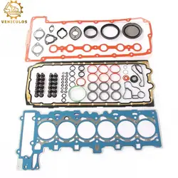 11127555310 11127581215 N52 N52B25 Engine Overhaul Gaskets Seals Kit For BMW 323i 325i 525i X1 X3 Z4 E90 E60 E83 E84 E89 2.5L L6