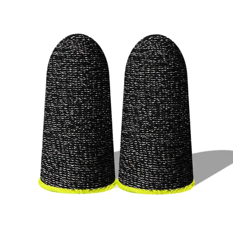 1 Pair Of Fingertips For Game PUBG Sleeve Breathable Finger Glove Sweatproof Anti-slip Phone Gamepad Cover For Mobile Device