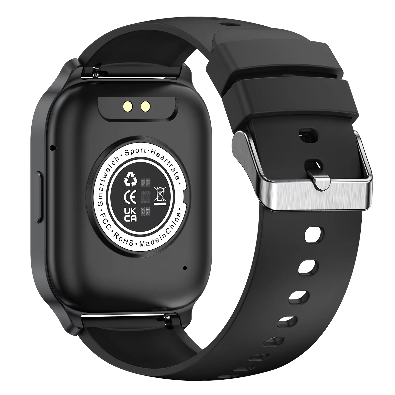 Nieuwe 1.85Inch Ip68 Waterdicht Vierkant Scherm Multi Sport Smart Horloge Groot Scherm Bloeddrukmeter Tracker Y3 Smartwatch