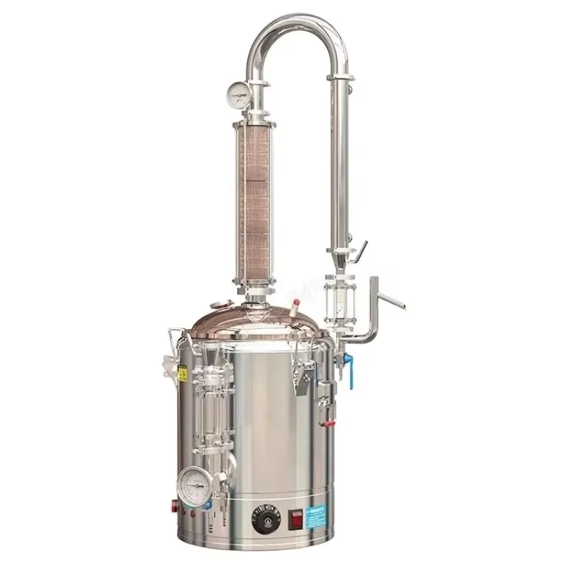 

Labour-Saving Essential Oil Distillation Equipment for Perfume Making Fragrance Rose Essential Oil Hydrosol Extract Machine