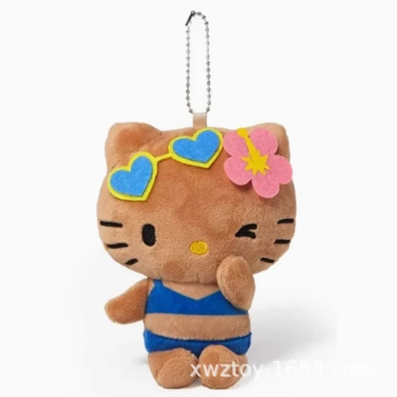 かわいいハローキティぬいぐるみキーホルダーKTマーメイド人形漫画ぬいぐるみペンダントキーホルダーかわいい女の子人形バッグペンダントギフト