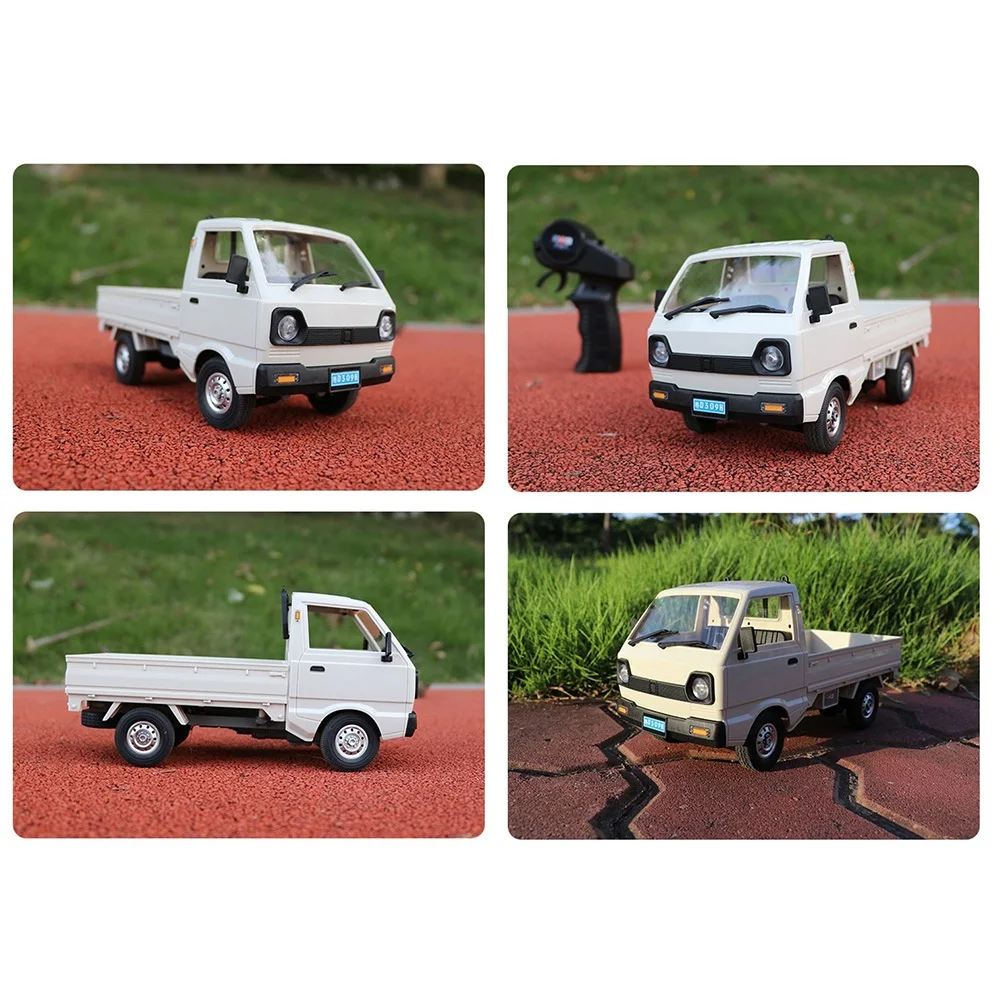 Rcカーシミュレーション高速クライミングトラック,d12 mini,1:16,2wd,LEDライト,オンロード,130モーター,wpl d12,子供向けおもちゃギフト,1b