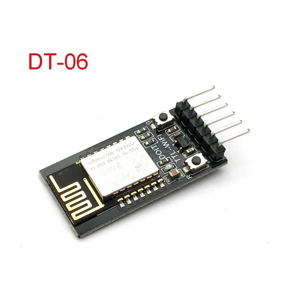 DT-06 Wireless WiFi Serial Port Transparent Transmission Module TTL To WiFi Compatible with Bluetooth HC-06 Interface ESP-M2