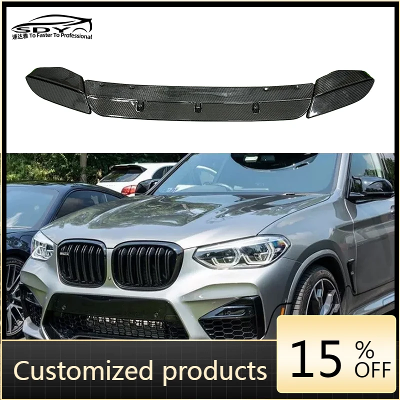 

F97 F98 High Quality Carbon Fiber Front Lip Front Bumper Lip Splitter for F97 X3M F98 X4M