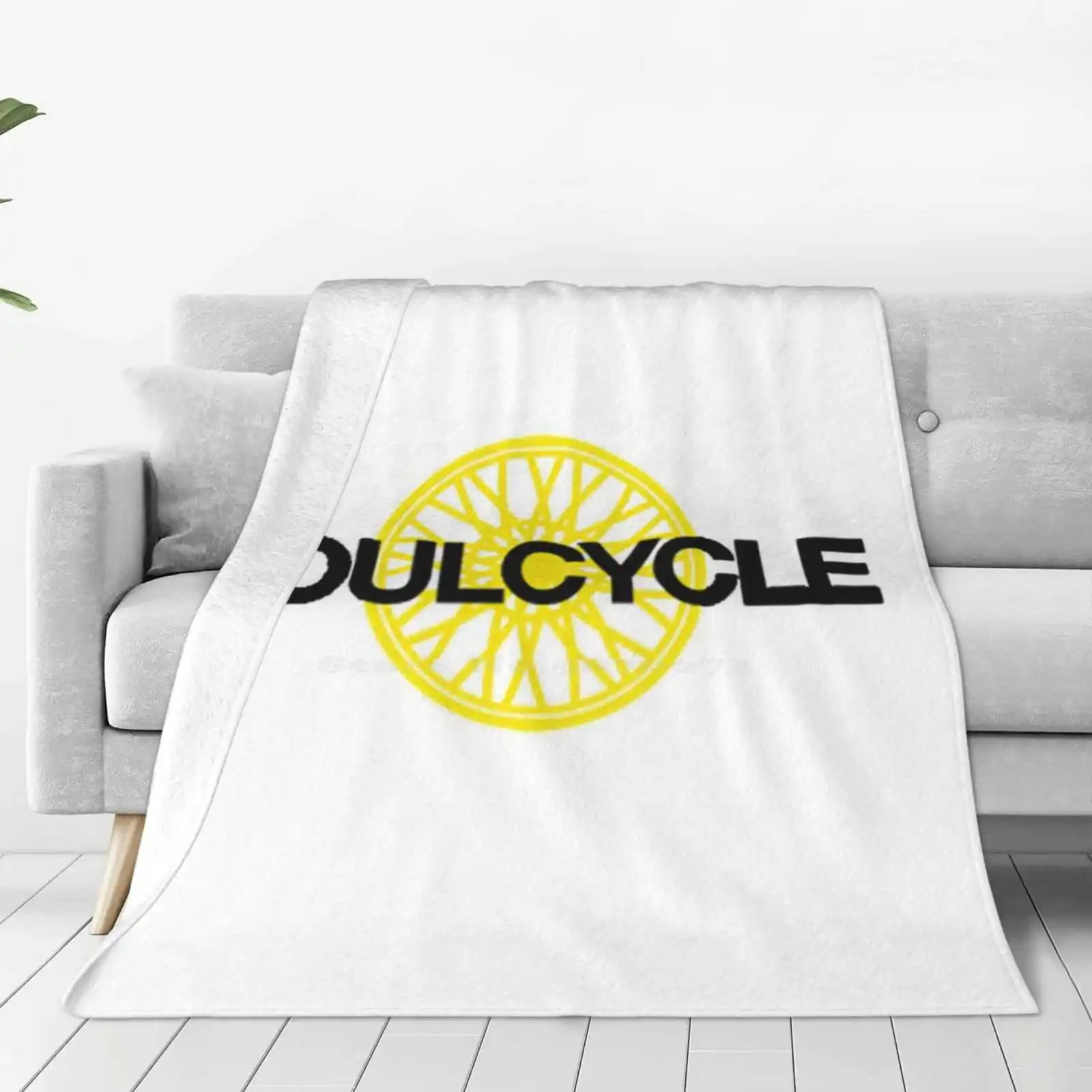 

Soulcycle New Selling Custom Print Flannel Soft Blanket Soulcycle Soul Cycle Workout