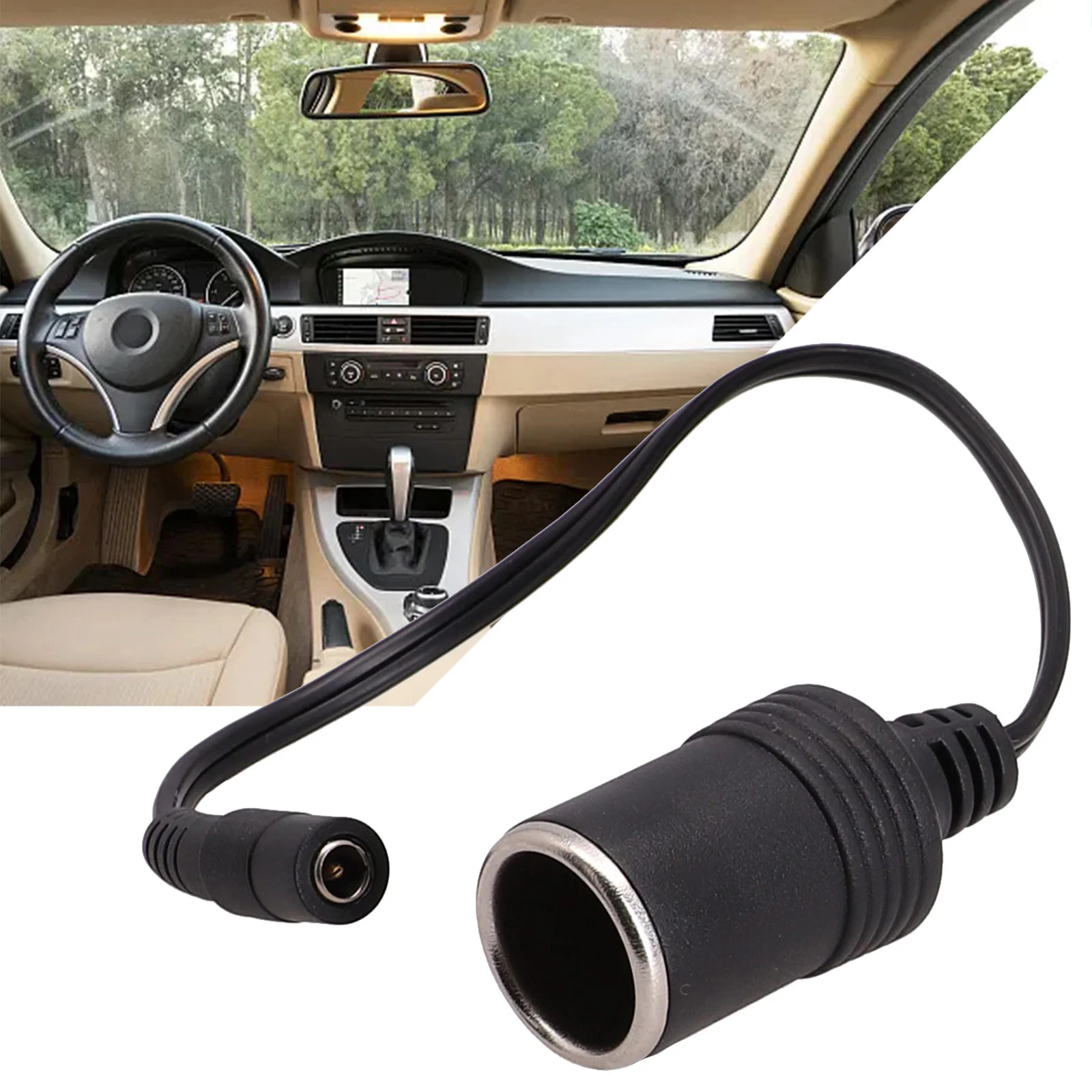 

12V/24V Cigarette Lighter Socket USB Male To Female/ Female Socket Cigarette Lighter Cable Adapter Converter Car Electronics