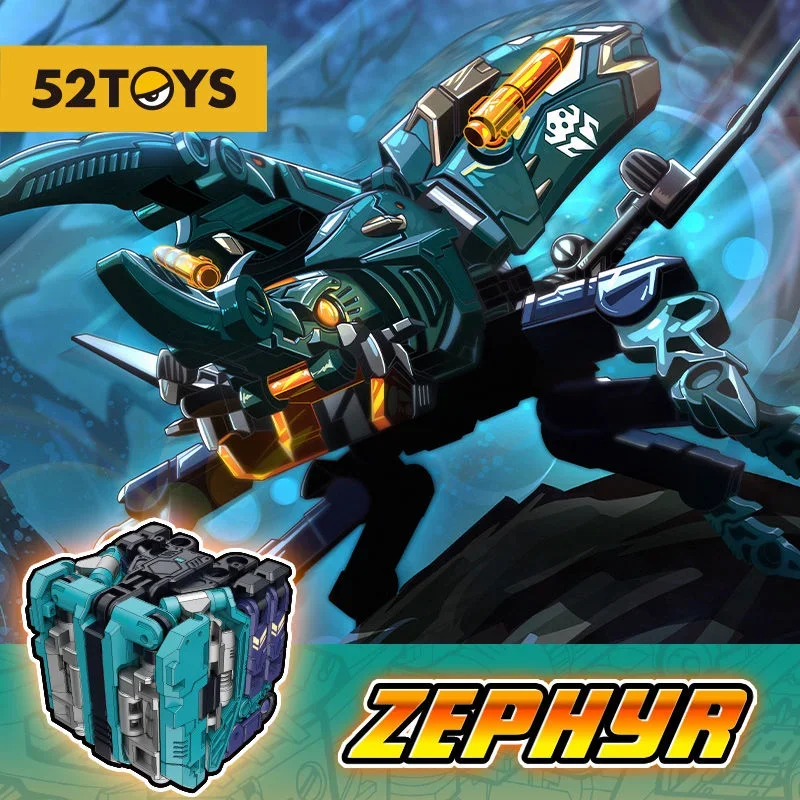 52TOYS Transformation BEASTBOX BB40ZE Beetle BB-40ZE Action Figure Gift Boy Toys