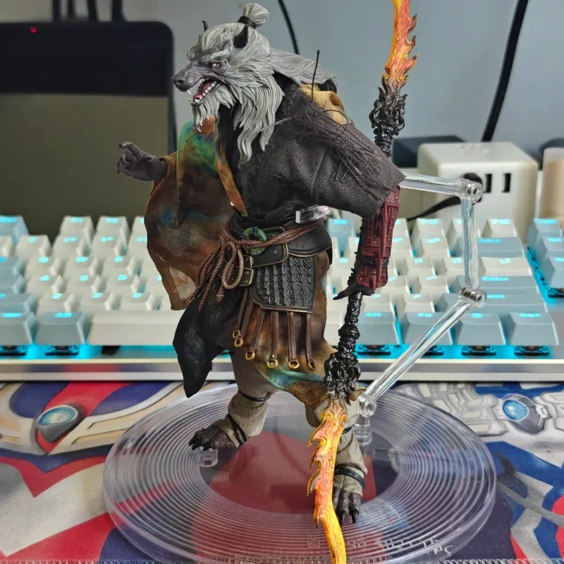 Inart Guang Zhi 1/12 Cale Articulated Action Figure Black Myth Wukong Collectible For Adult Collection Hobbyists