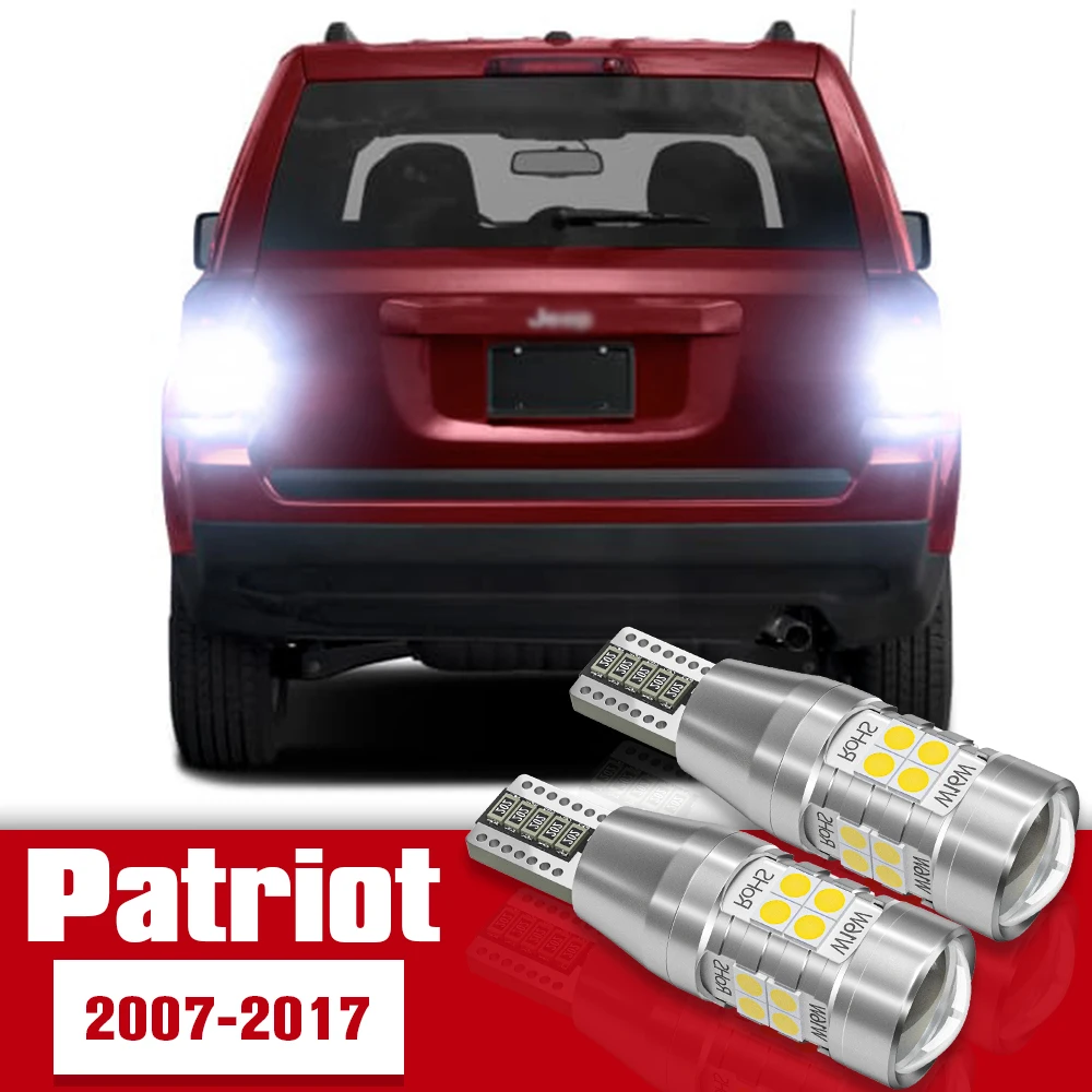 

2pcs LED Accessories Reverse Light Bulb Lamp For Jeep Patriot MK 2007-2017 2008 2009 2010 2011 2012 2013 2014 2015 2016