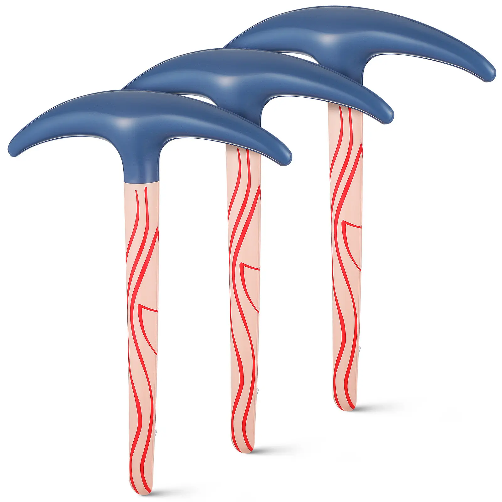 

3Pcs Inflatable Pickaxe for Party Decoration and Playtime Fun Large PVC Blow Up Tool Kids Indoor Outdoor Water Activity Birthday