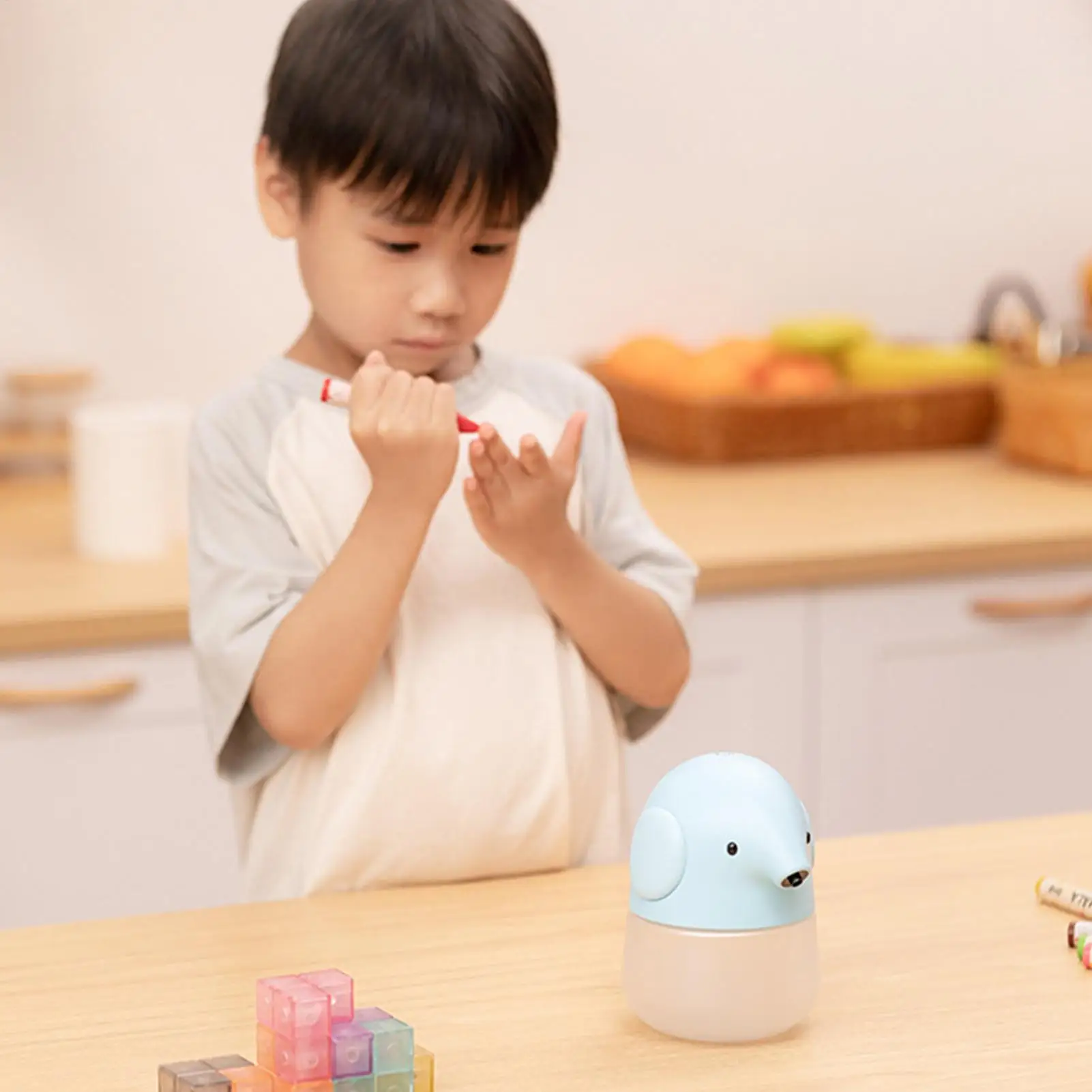 

Automatic Foaming Soap Dispenser Rechargeable Waterproof Touchless Kitchen Automatic Dish Soap Dispenser For Bathroom Counter