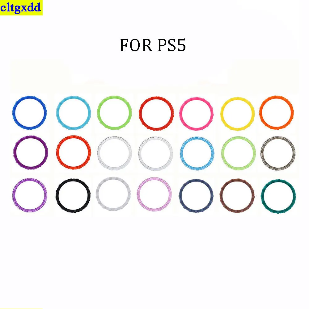 1 pair of FOR PS5 handle controller simulation emphasizes thumb rings, plastic replacement accessories, rings 1 pair=2pcs