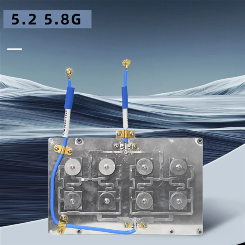 【Flash-Deal!】High Power 100W Multi-Frequency 5.2/5.8G High Gain 17DBI Directional Detection CPE Antenna Built-In