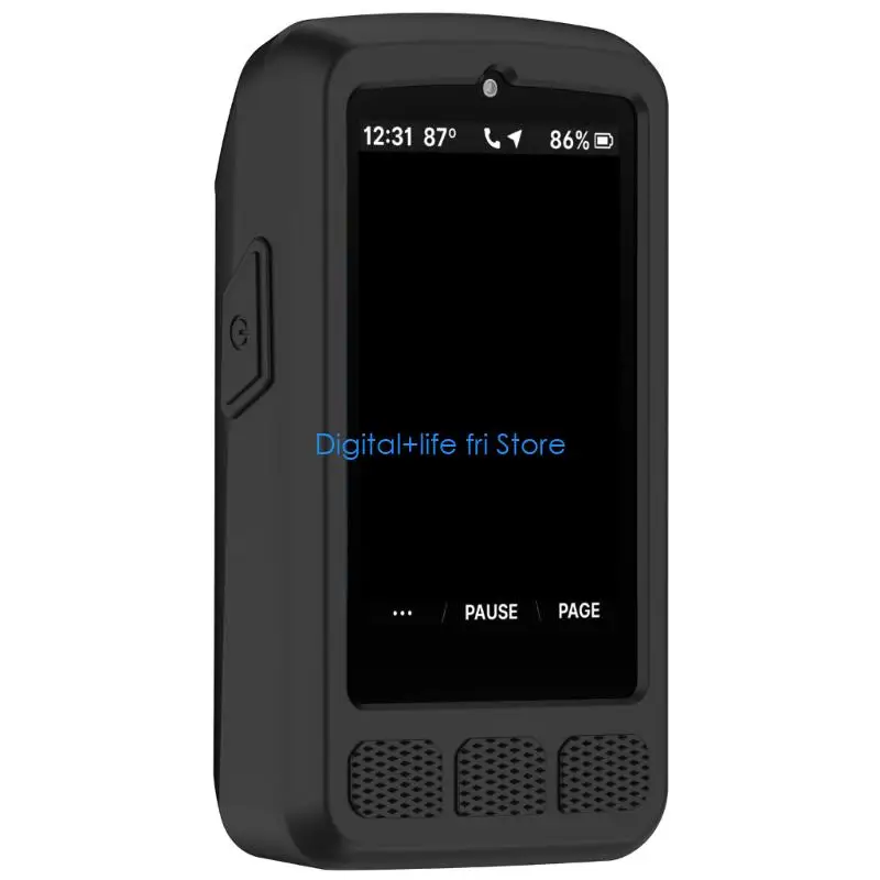 E06D Shock Absorbing Cover Silicone Case For ELEMNT 3 Secure Device Mounting And Portability