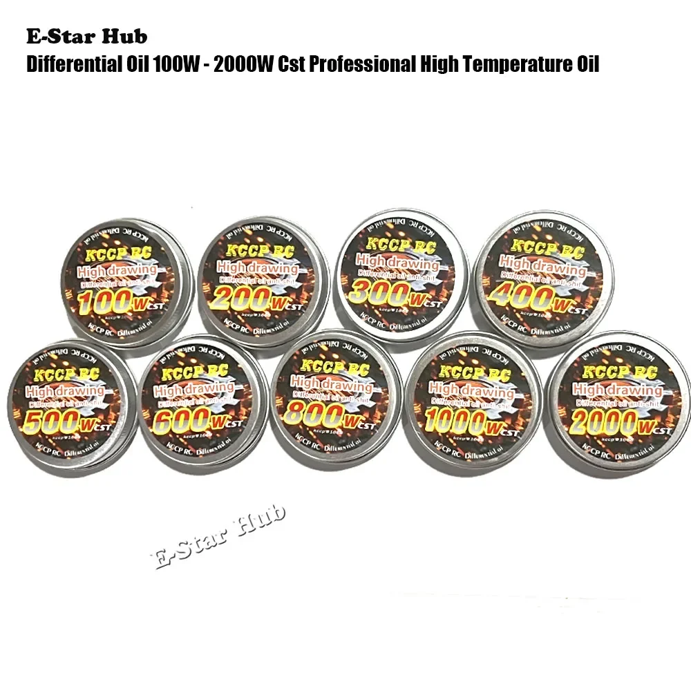 Differential Oil 100W - 2000W Cst Professional High Temperature Oil Gear Oil for Model Speed RC Car 1/10 1/8 1/5 RC Cars