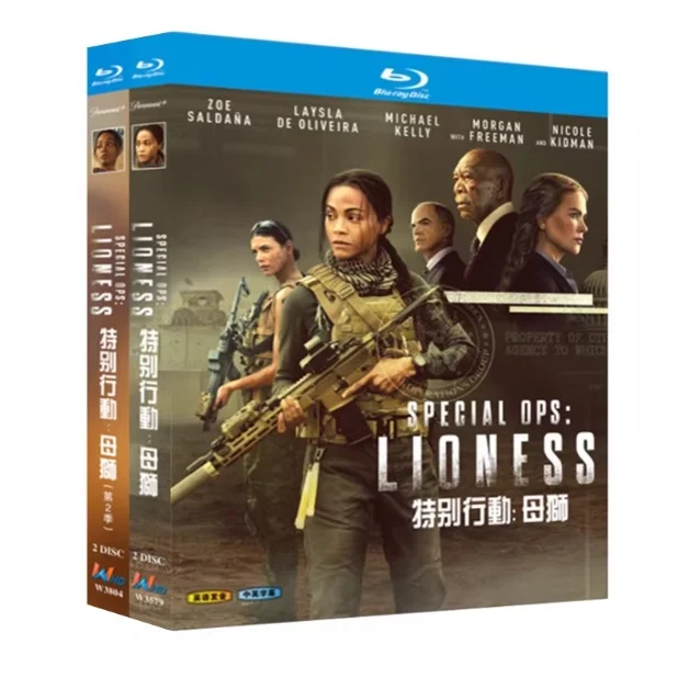 

Blu-ray BD High-Definition US TV Series The Lion / Special Ops: Lion Seasons 1–2 (2024) (4 Discs)