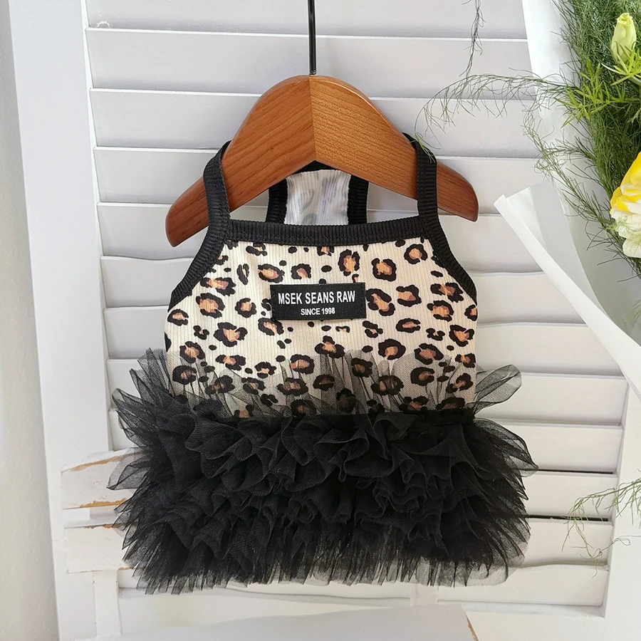 夏通気性犬服薄型ペット犬スカート小型犬猫子犬用甘いドレスチワ - Pet Supplies York のレビューと価格