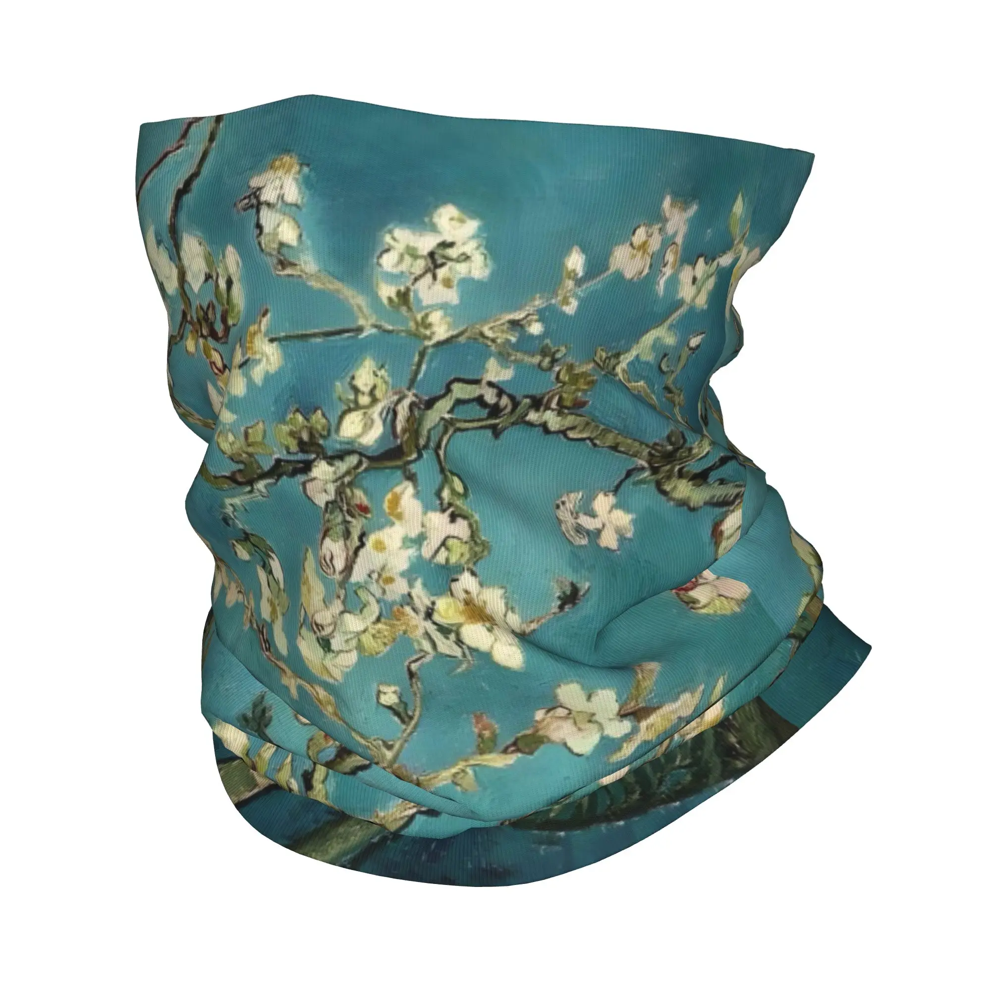 Custom Vincent Van Gogh Bandana Neck Warmer Men Women Winter Hiking Ski Scarf Gaiter Impressionist Painter Face Cover