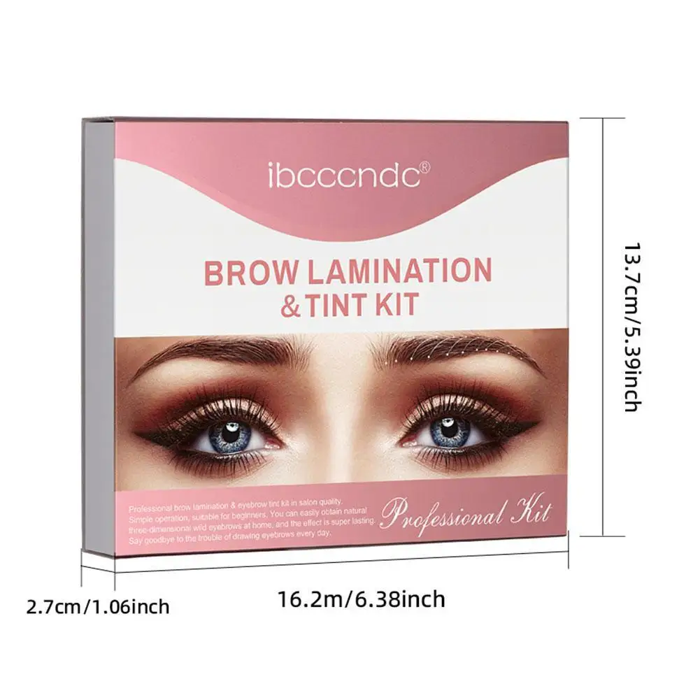 Kit de stratification des sourcils Q4O9, outils de lifting pour les yeux, crème arina pour sourcils, brosse de gratitude pour les sourcils, fournitures de salon, nouveau