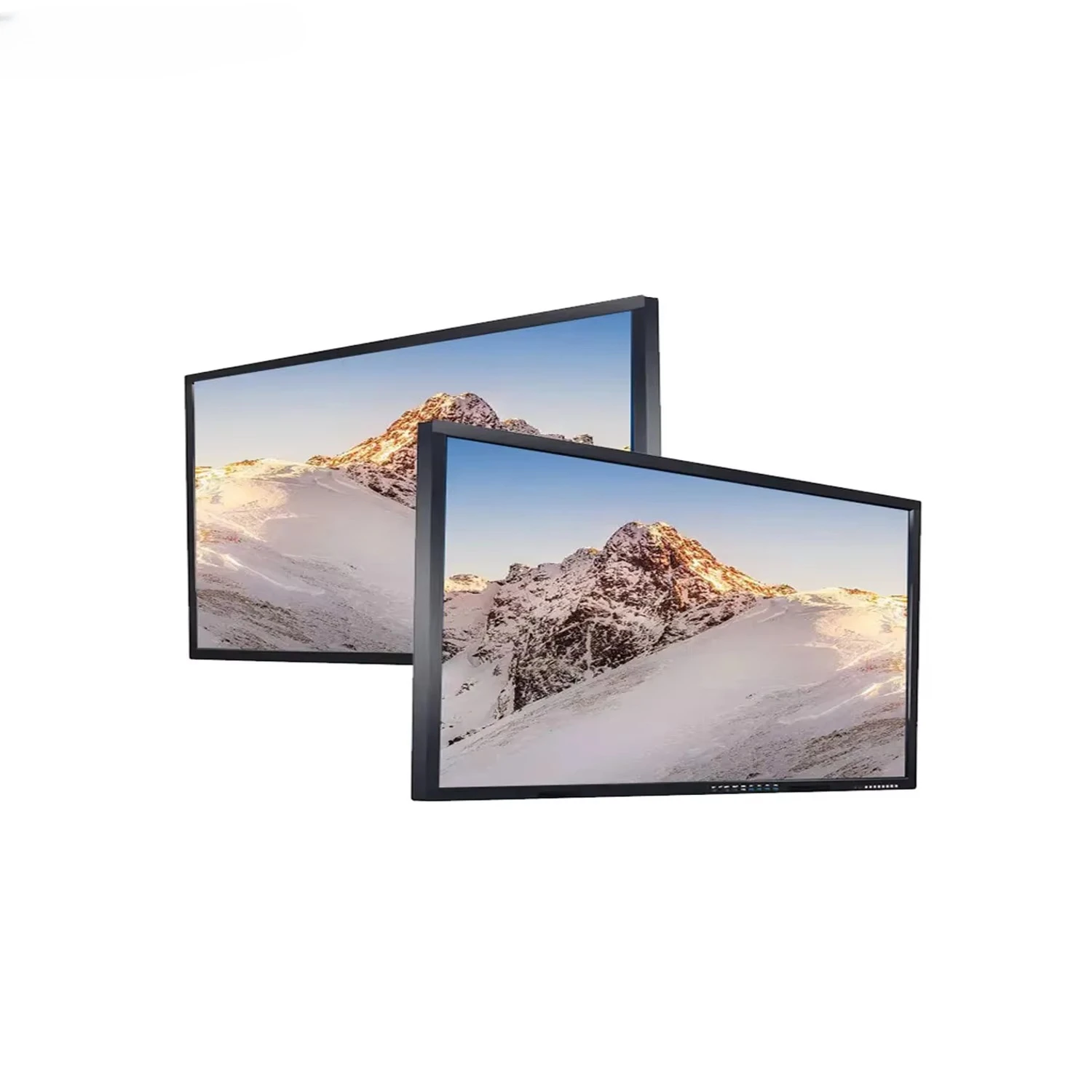 Popular wall mounted ad player touch screen 1080p full high definition media player Android operating system