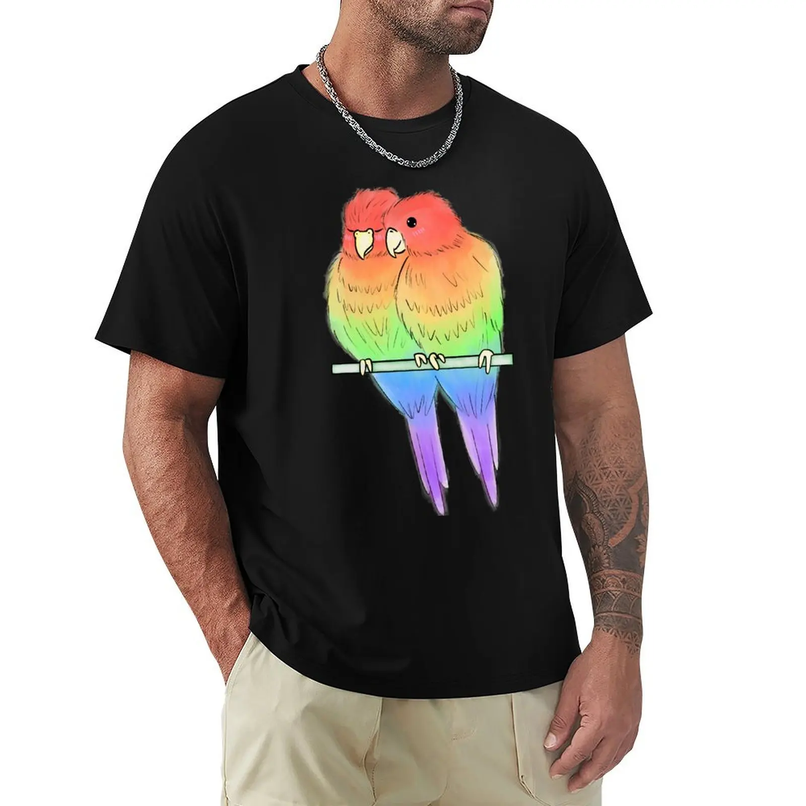 

Gay bird T-Shirt Blouse man clothes new edition T-shirts man t shirts for men graphic