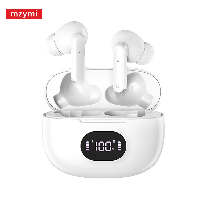 mzymi New TWS Earphone 919 Touch Control Wireless Bluetooth Headphone LED Digital Display In Ear Stereo Sound Headset For XIAOMI