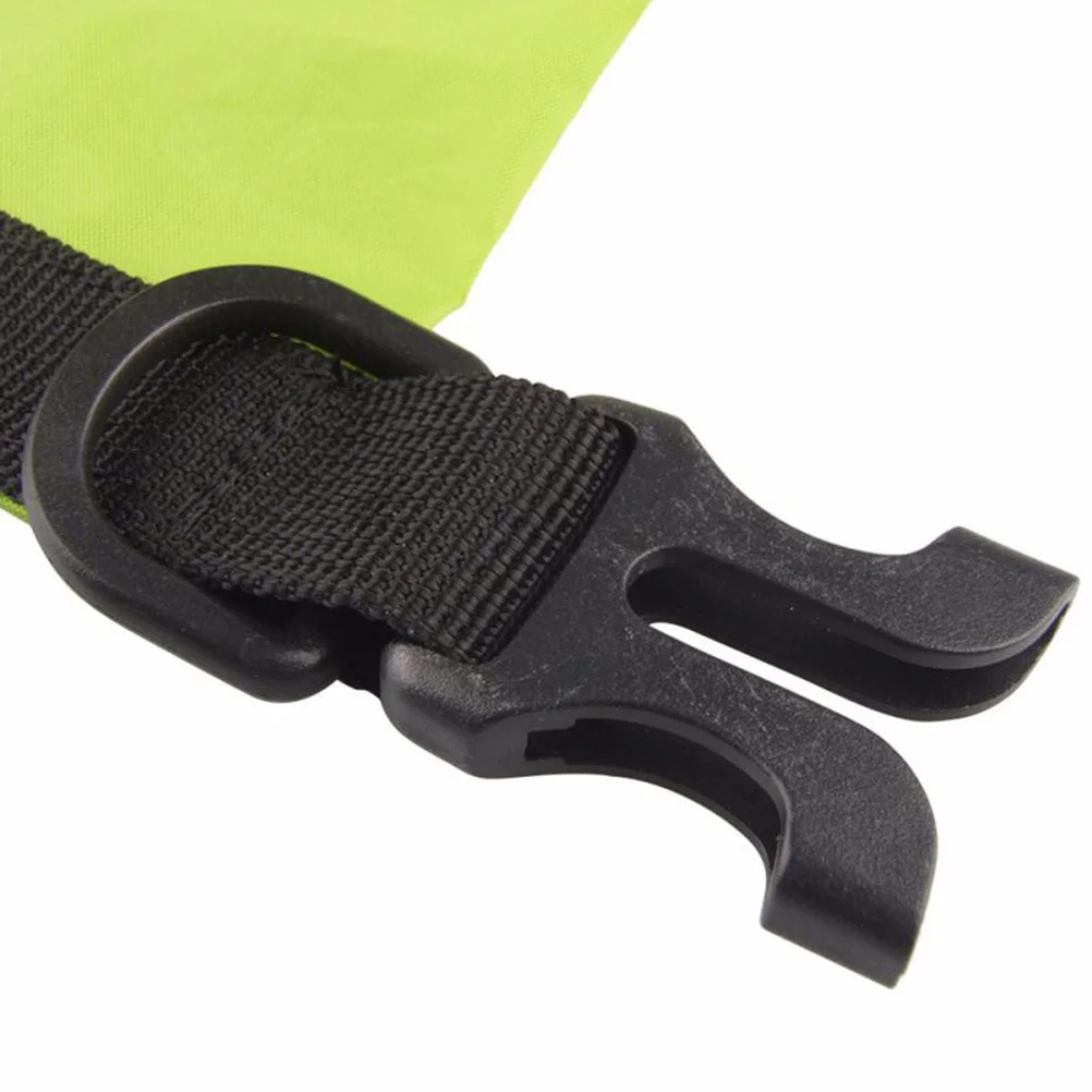 Zaino impermeabile da 8 litri per kayak, rafting, canottaggio, escursionismo, campeggio, pesca, verde, durevole, pulire, multiuso