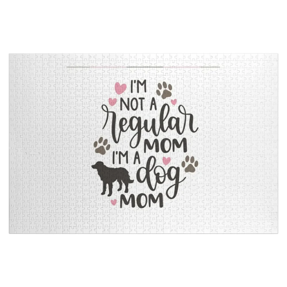 

dog mom Jigsaw Puzzle Personalised Custom Wooden Gift Puzzle