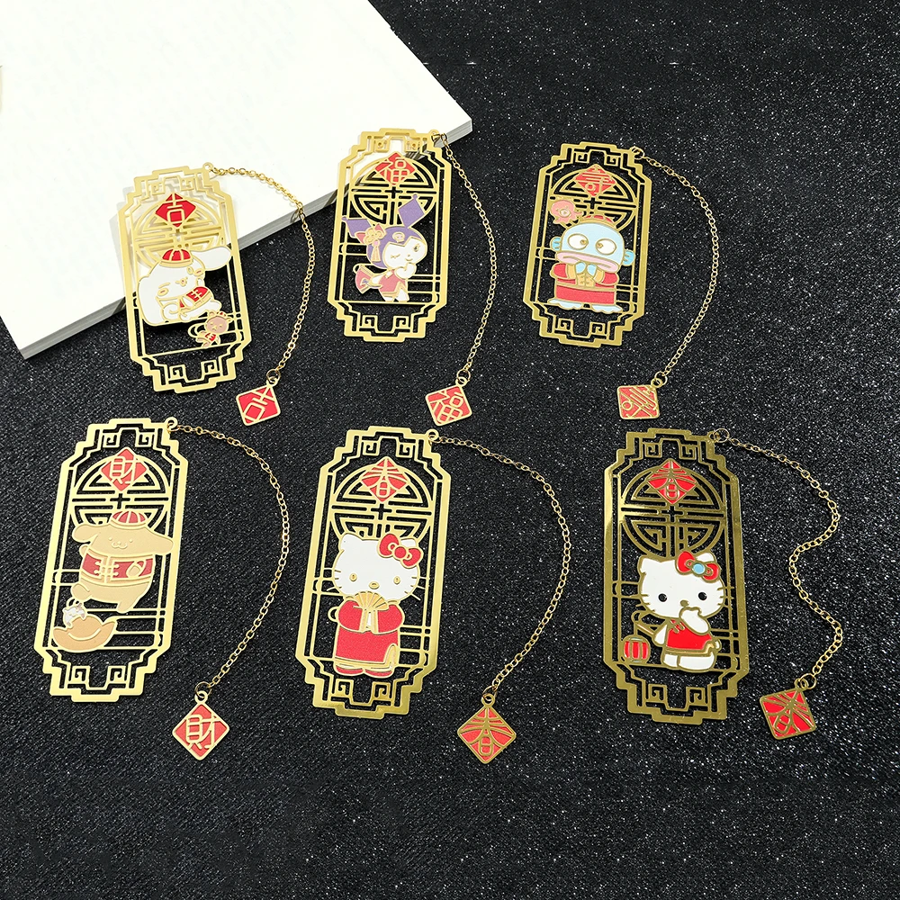 

Cute Anime Cartoon Bookmarks for Fans Collection New Style Metal Book Mark Gift for Girl Women Men Reading Marker Book Accessory