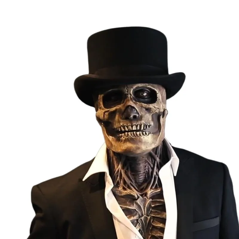 2026 Halloween Latex Skull Horror Mask Full Face Helmet Mask Role-playing Party Mask Vampire Charlie Freddy Bio Affordable Good