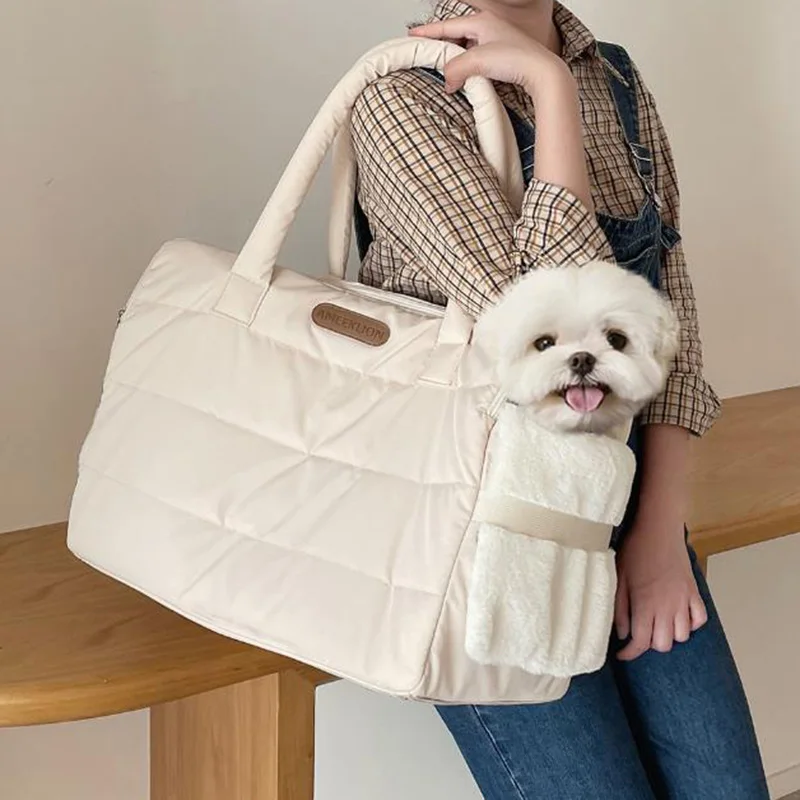 Puppy Go Out Portable Shoulder Handbag Large Capacity Pet Cat Chihuahua Yorkshire For Small Dogs Dog Carrierhandbag