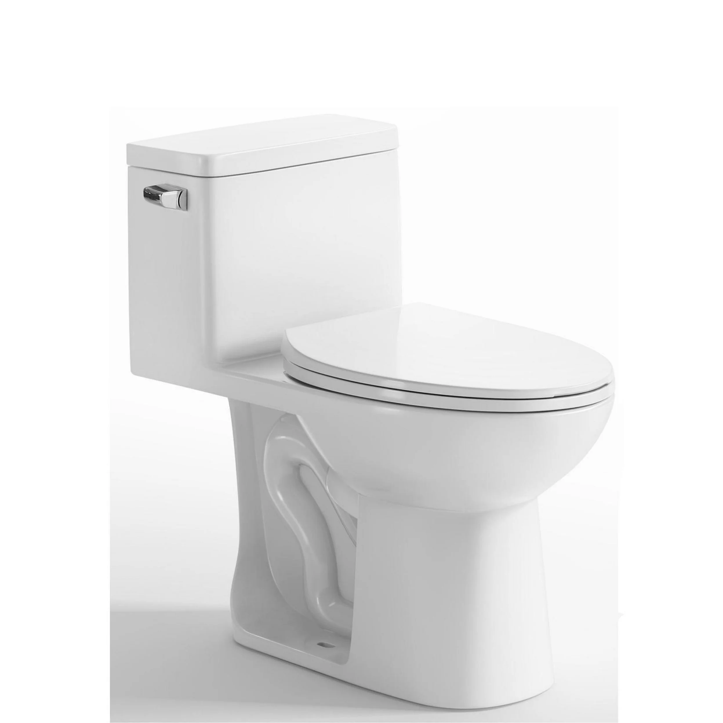 High Gloss White Home Use Hotel Use Toilet