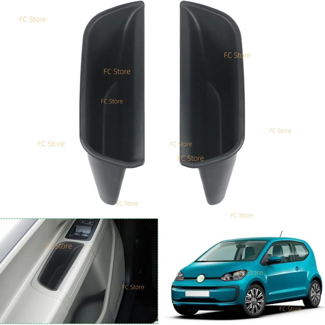 Caja de Almacenamiento para Puerta Delantera de VW Up, Skoda Citigo, Seat MII 2013-2021, Accesorios Interiores para Auto