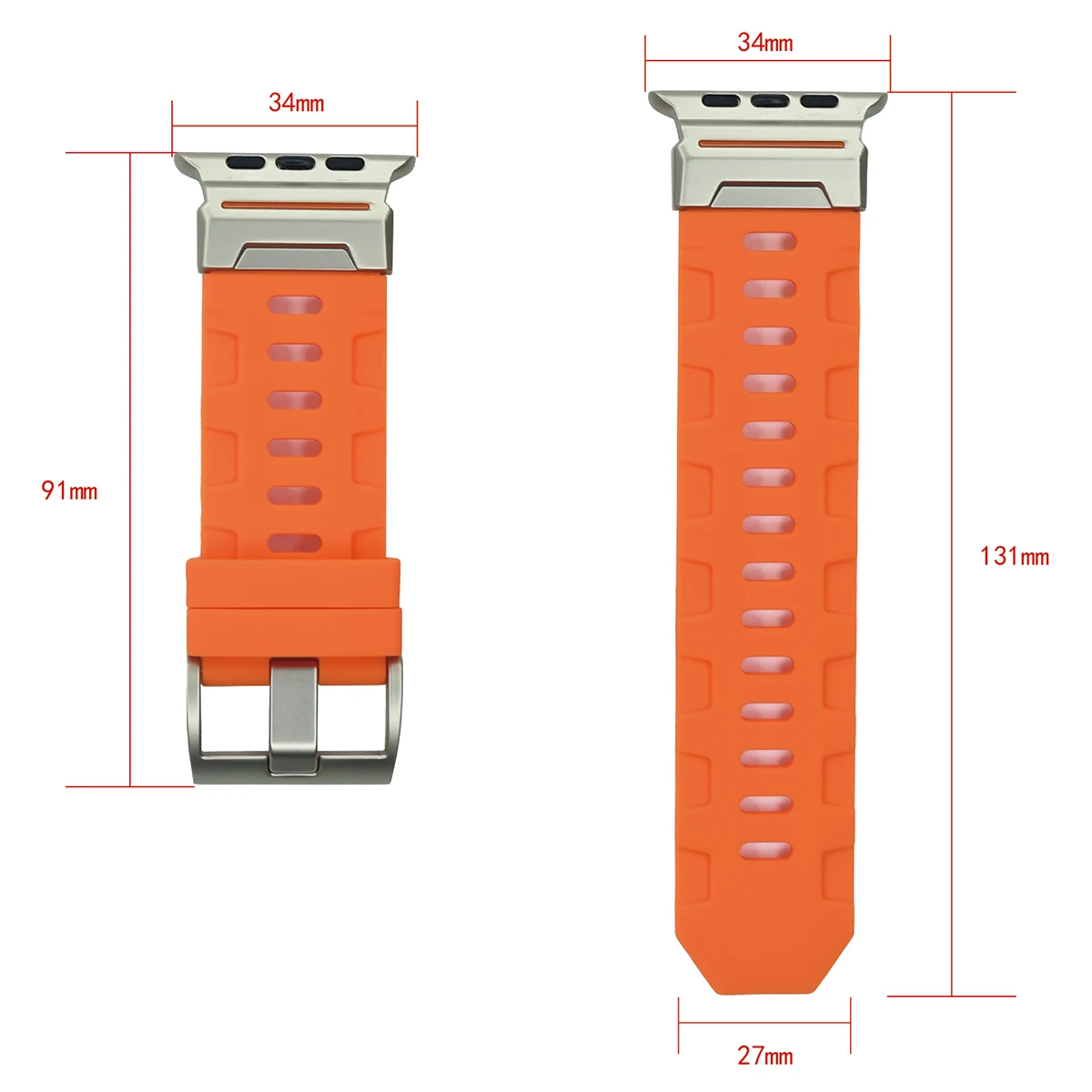 Силиконовый ремешок для Apple Watch Strap Ultra 2 49 мм 45 мм 44 мм 42 мм Soft Sports Correas для apple IWatch Series 9 8 7 6 5 4 Браслет
