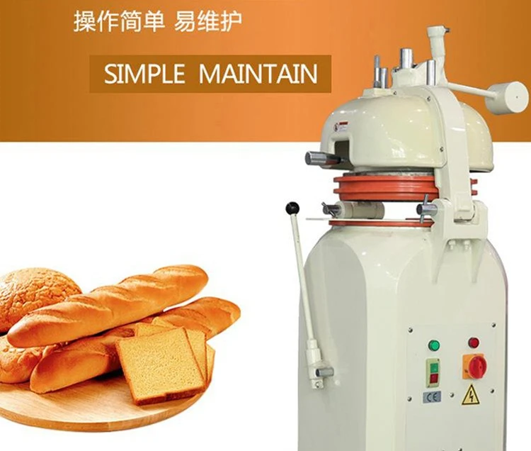 Commercial dough portion divider, 30 pieces x 36 pieces round kneading machine