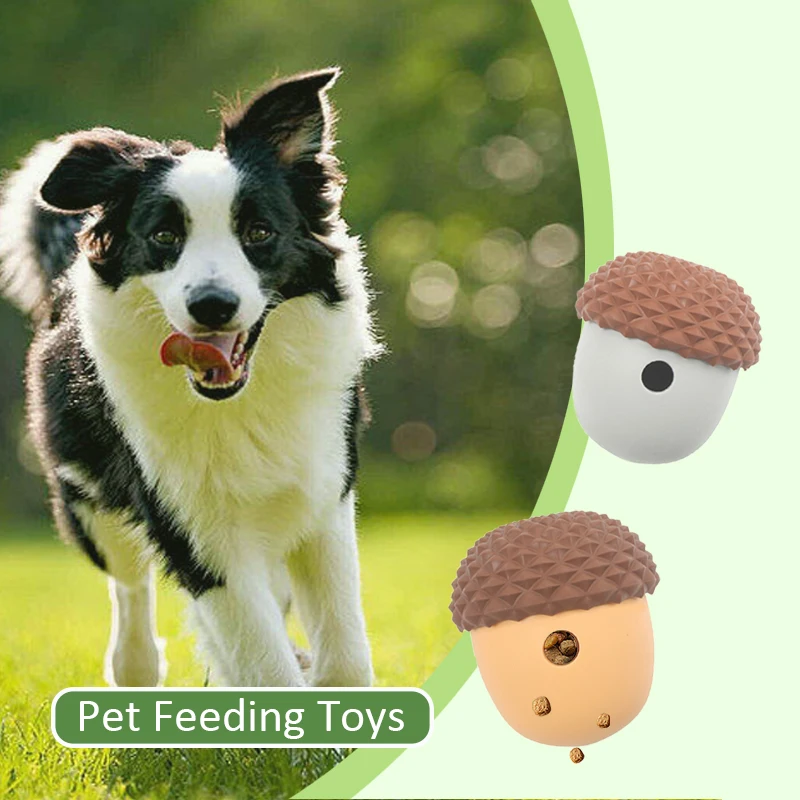 

Pet Dog Interactive Toy Dogs Natural Rubber Ball Tooth Clean Balls for Dog Cat Chew Pet Feeding Toys para perro