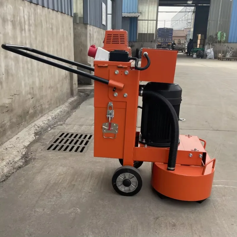 Smerigliatrice per calcestruzzo epossidico monofase a doppia testa 380V